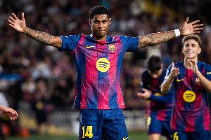 6球6助攻，拉什福德是巴薩本賽季參與進(jìn)球數(shù)最多的球員