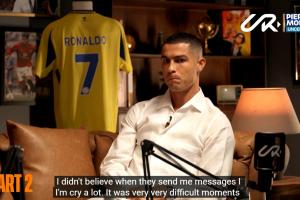 C羅：得知若塔去世時(shí)我不敢相信，我哭了很久，這令人非常難過