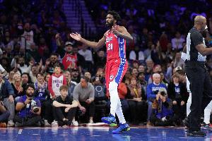 與此前相同！隊記：客戰(zhàn)公牛 恩比德仍有20分鐘的出場時間限制