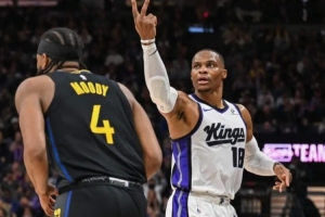 湖人火箭五連勝；雷霆終于輸了；三雙王們的記錄