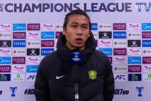 張玉寧：這場(chǎng)沒(méi)有丟球可喜可賀；會(huì)朝小組出線的目標(biāo)全力以赴