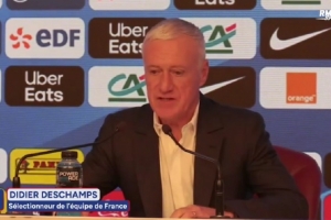 德尚：為登貝萊再次受傷感到難過(guò)，8名前鋒為進(jìn)攻提供多樣化選擇