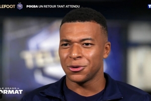 姆巴佩：我與博格巴經(jīng)常聯(lián)系，希望他能夠重拾巔峰狀態(tài)