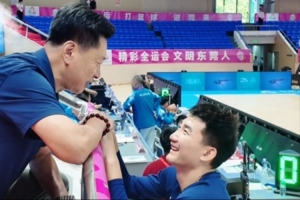 孫銘徽全運(yùn)會目標(biāo)前三 李春江：對你來說不太輕松了嗎