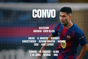 巴薩對陣塞爾塔大名單：萊萬、亞馬爾、孔德在列，克里斯滕森回歸