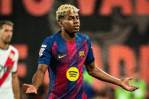 18歲亞馬爾各項賽事連續(xù)3場破門，已是巴薩生涯第3次做到