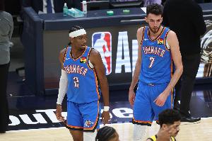 美記：雷霆有主力傷員依然聯盟第一 并且還手握快船明年的首輪簽