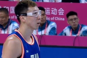 相互成就！周琦過(guò)去兩屆全運(yùn)會(huì)隨遼寧奪冠 本屆加盟四川止步半決