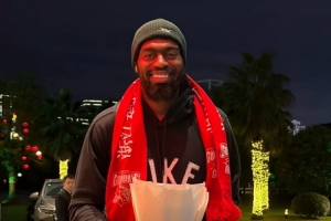 浙江男籃官方曬達卡里·約翰遜抵達視頻 四名外援已經全部抵達