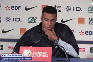 姆巴佩：剛開始當(dāng)隊(duì)長(zhǎng)時(shí)我經(jīng)驗(yàn)尚淺，現(xiàn)在我將努力帶隊(duì)沖擊世界杯