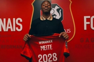 斯基拉：米蘭球探考察雷恩18歲前鋒梅特，本賽季2球2助