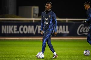 記者：卡馬文加腿筋不適，能否出戰(zhàn)烏克蘭存疑