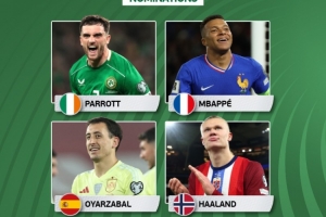 本輪歐洲世預賽最佳候選：姆巴佩、哈蘭德、奧亞薩瓦爾、帕洛特