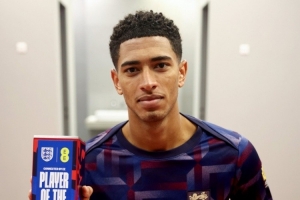 官方：貝林厄姆當(dāng)選對陣阿爾巴尼亞一役英格蘭隊內(nèi)最佳球員