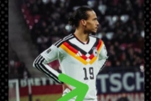 雙響建功！德國(guó)隊(duì)官方：薩內(nèi)獲球迷半數(shù)投票，當(dāng)選隊(duì)內(nèi)本輪最佳