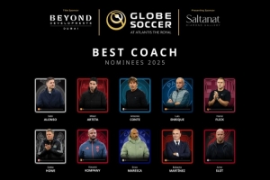 環(huán)足獎最佳主帥候選：阿隆索、恩里克、阿爾特塔、孔帕尼在列