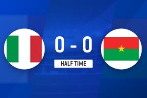 半場-布基納法索U17兩度射中門框 意大利U17暫0-0布基納法索U17
