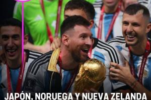 梅西大戰(zhàn)哈蘭德??AI預(yù)測(cè)阿根廷世界杯分組：日本、挪威、新西蘭