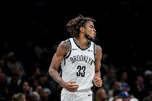 克拉克斯頓生涯首次三雙 也成為21世紀(jì)首位得到三雙的籃網(wǎng)中鋒