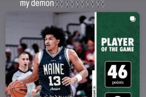 迷弟來啦！小羅恩·哈珀G聯(lián)賽砍46+7+8 迪倫·哈珀轉(zhuǎn)發(fā)：我的惡魔