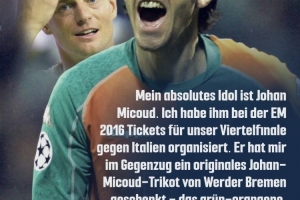 克羅斯：約翰·米庫是我絕對(duì)的偶像，我永遠(yuǎn)不會(huì)說我比他更優(yōu)秀