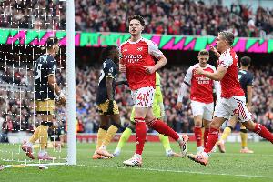 阿森納已8輪不敗是當(dāng)前英超最長(zhǎng)，曼聯(lián)5輪列次席、切爾西3輪