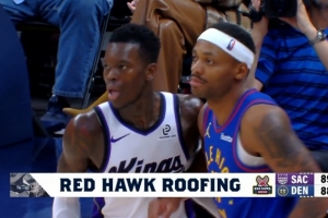 最多落后13分！施羅德三分命中&單節(jié)12分 國王第三節(jié)末反超比分