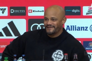 孔帕尼：拜仁的梅西？更希望卡爾做自己 定位球防守確實犯了錯