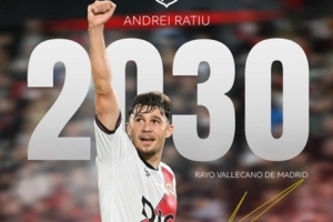 官方：巴列卡諾宣布和右后衛(wèi)拉提烏續(xù)約至2030年