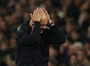 單賽季開局前12輪聯(lián)賽已輸?shù)?場，是瓜迪奧拉執(zhí)教生涯首次