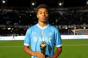 梅開(kāi)二度！內(nèi)雷斯當(dāng)選那不勒斯vs亞特蘭大全場(chǎng)最佳球員