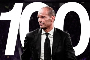 阿萊格里達(dá)成執(zhí)教米蘭100勝里程碑，俱樂(lè)部社媒曬海報(bào)祝賀