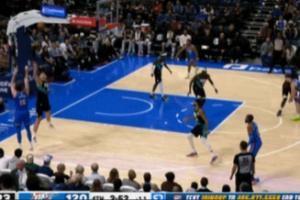 細節(jié)決定成??！楊瀚森末節(jié)在防守+掩護等方面也有亮點！