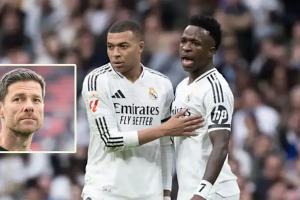 分兩派??科貝：維尼修斯82等人不滿阿隆索，姆巴佩居萊爾等支持