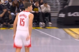 手感回來了！謝潑德?lián)寯鄮炖?反擊追身三分再進(jìn) 連砍5分！