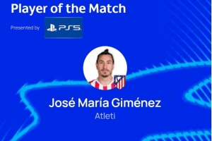 補(bǔ)時絕殺！吉梅內(nèi)斯當(dāng)選馬競vs國米全場最佳球員