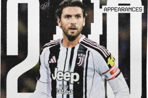 6球15助攻！尤文官方：27歲洛卡特利解鎖斑馬生涯200場(chǎng)里程碑！