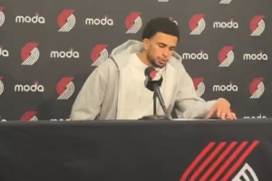 卡馬拉：防SGA不能吃假動作和犯規(guī) 雷霆的防守不特別但是執(zhí)行很好