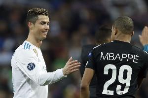 皇馬隊(duì)史僅兩人自然年至少打進(jìn)53球：C羅5次，姆巴佩首次達(dá)成