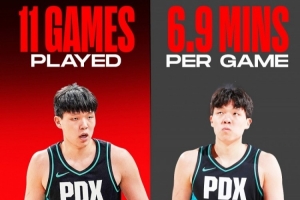 出戰(zhàn)11次&場(chǎng)均6.9分鐘！拓媒：別雪藏楊瀚森了 讓他上場(chǎng)&放他成長(zhǎng)