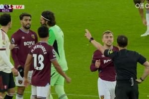 衛(wèi)報(bào)：西漢姆聯(lián)計(jì)劃位帕奎塔提供心理支持，不打算因染紅處罰他