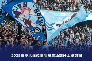 足球城！英博8場主場上座人數(shù)躋身聯(lián)賽歷史前十，對海港歷史第二