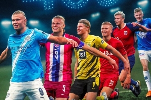 突破400球！哈蘭德職業(yè)生涯至今已參與401球，在曼城144球23助