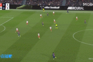 燃盡了！奧爾莫半轉(zhuǎn)身破門(mén)后肩膀受傷 萊萬(wàn)助攻，巴薩2-1領(lǐng)先馬競(jìng)