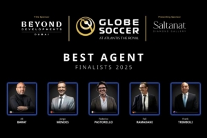 環(huán)球足球獎2025年最佳足球經(jīng)紀(jì)人候選：門德斯領(lǐng)銜，拉馬達尼在列