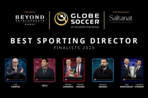 環(huán)足獎最佳體育總監(jiān)候選：坎波斯、德科、愛德華茲、休斯在列