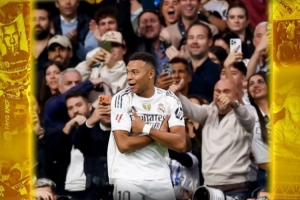 2射1傳！姆巴佩當(dāng)選皇馬3-0畢爾巴鄂競(jìng)技一役全場(chǎng)最佳