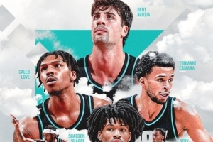 全民皆兵！開拓者賽后發(fā)布六人得分上雙、三人20+海報