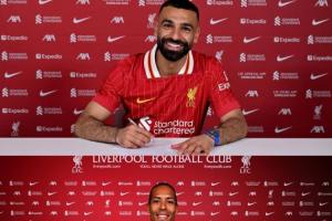 得服老??33歲薩拉赫34歲范戴克頂薪續(xù)約，一人坐板凳一人失誤多