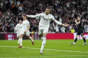 姆巴佩直接參與皇馬近9球 本賽季各項(xiàng)賽事參與29球是西甲球員最多